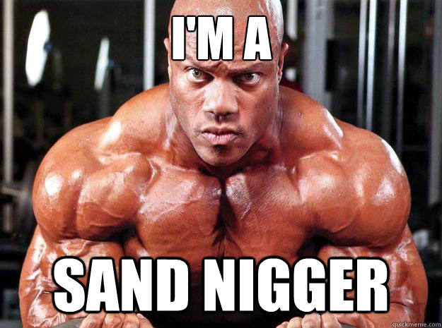 I'm a Sand nigger - I'm a Sand nigger  Phil Heath constipated