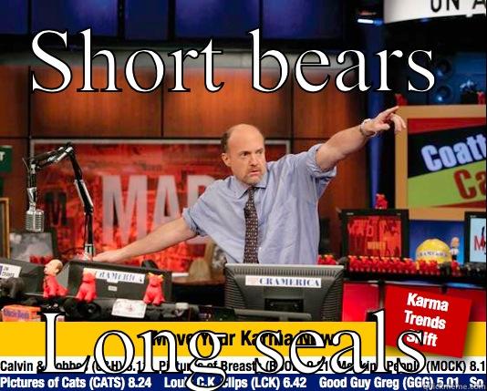 SHORT BEARS LONG SEALS Mad Karma with Jim Cramer