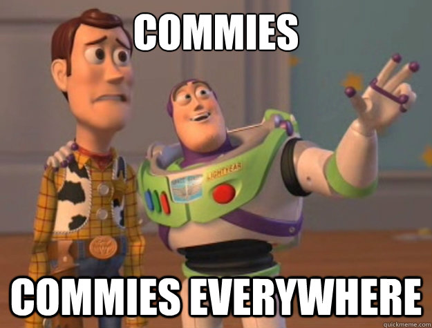 Commies Commies everywhere   Buzz Lightyear