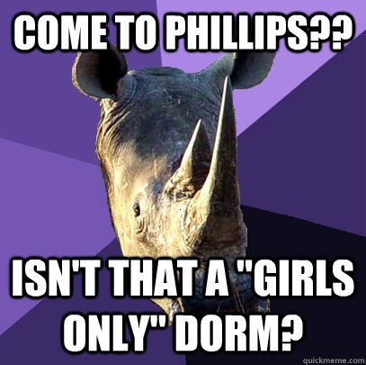 Come to Phillips?? isn't that a 