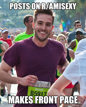 posts on R/amisexy Makes front page  Ridiculously photogenic guy
