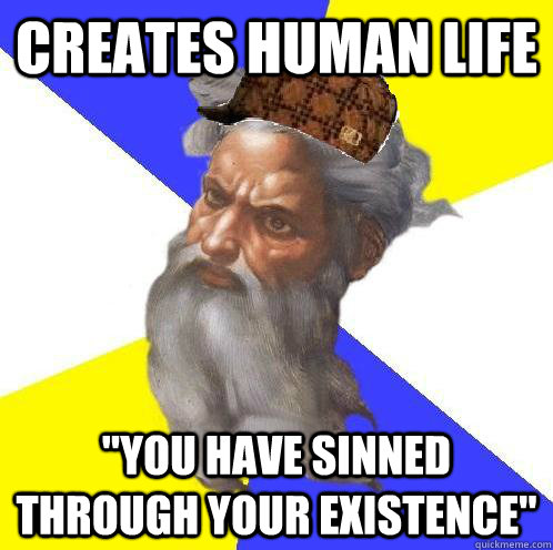 creates human life 