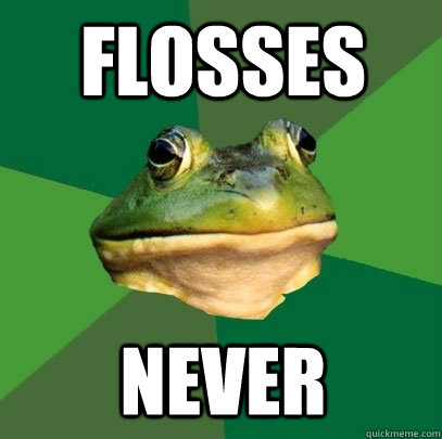 Flosses Never  Foul Bachelor Frog