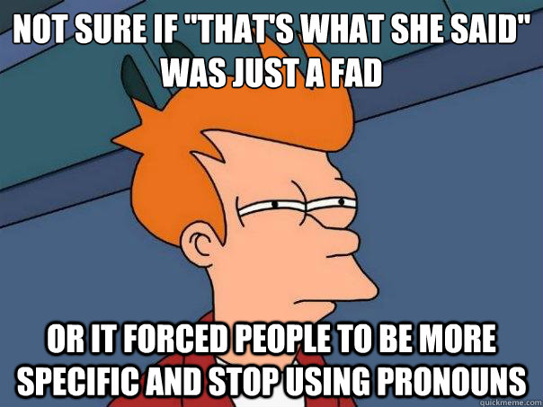 Not sure if 