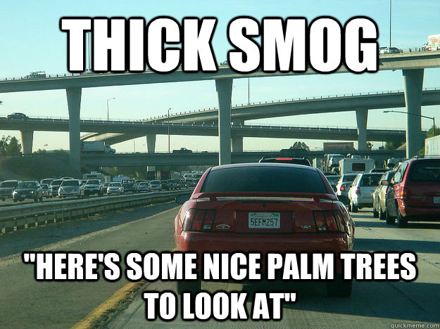 Thick smog 