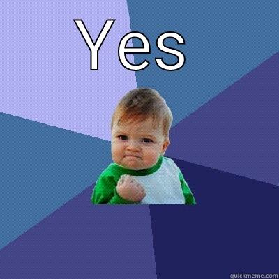 YES  Success Kid