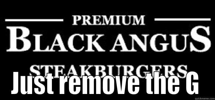  JUST REMOVE THE G Misc