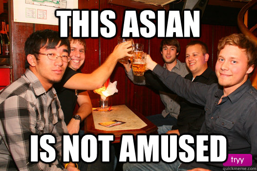 This asian is not amused - This asian is not amused  Unamused Asian