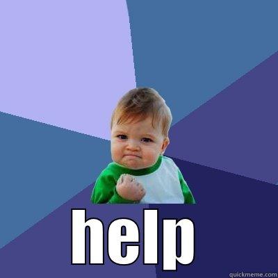  HELP Success Kid