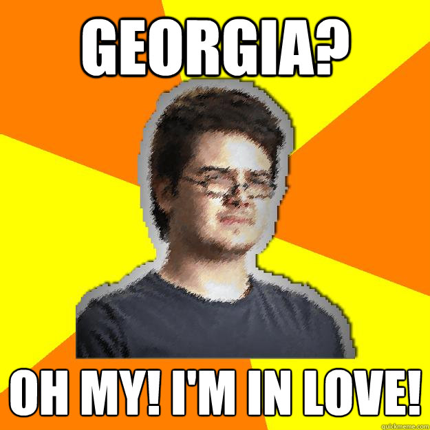 georgia? OH my! I'm in love!  