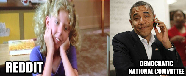 Reddit Democratic National committee  - Reddit Democratic National committee   Misc