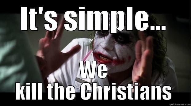 /r/atheism is like the joker - IT'S SIMPLE... WE KILL THE CHRISTIANS Joker Mind Loss