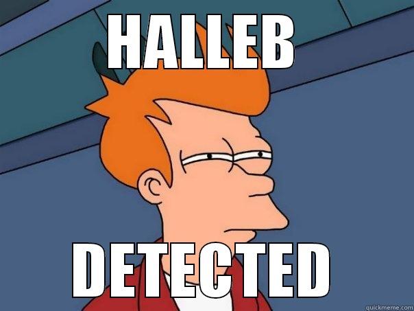 HALLEB  - HALLEB DETECTED Futurama Fry
