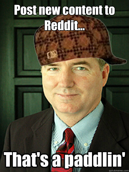 Post new content to Reddit... That's a paddlin'  Scumbag Judge William Adams