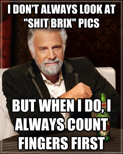 I don't always look at 