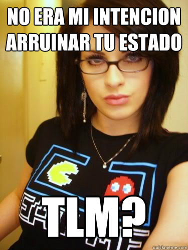 No era mi intencion arruinar tu estado TLM?  Cool Chick Carol