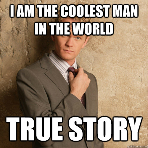 I am the coolest man in the world true story  