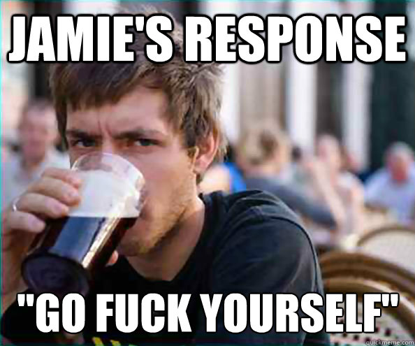 Jamie's Response 