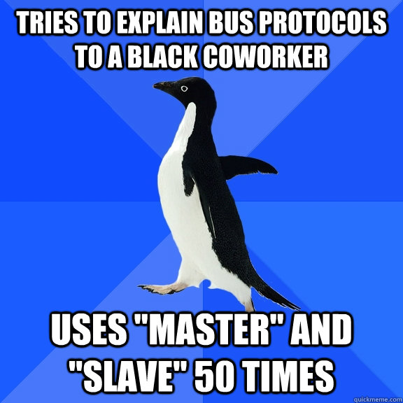 Tries to explain Bus Protocols to a black coworker uses 