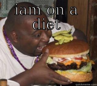 fat niggas be like - IAM ON A DIET  Misc