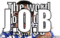 THE WORD FOR TODAY IS... JOB J.O.B Misc