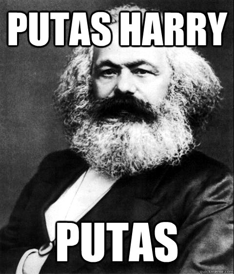 Putas harry putas  KARL MARX