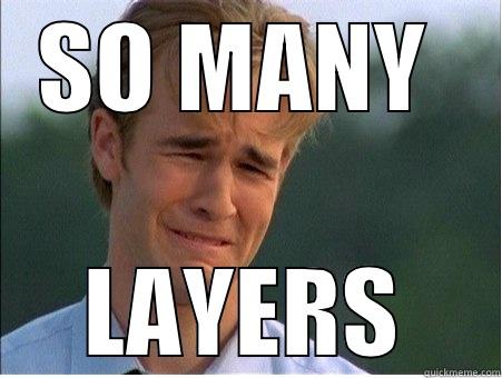 SAD DAWSON - SO MANY  LAYERS 1990s Problems