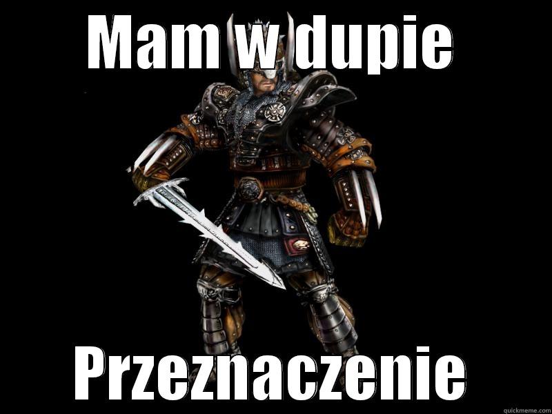 MAM W DUPIE PRZEZNACZENIE Misc