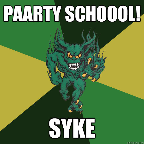 paarty schoool! syke  Green Terror