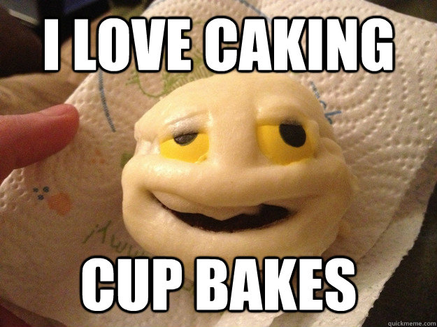 I love caking cup bakes  