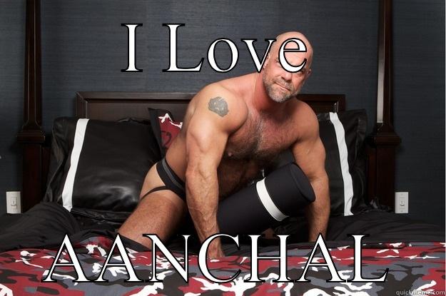 I LOVE AANCHAL Gorilla Man
