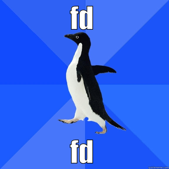 FD FD Socially Awkward Penguin