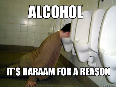 Alcohol It's haraam for a reason  