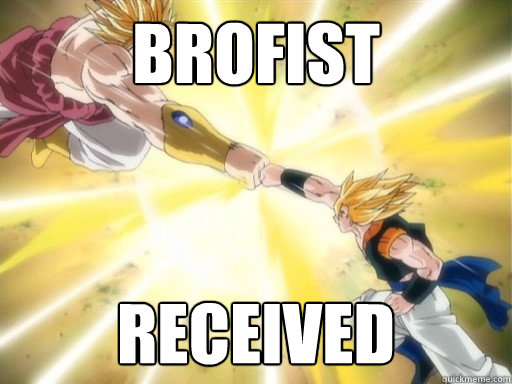 Brofist Received  Brofist