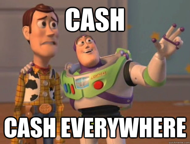 CASH Cash everywhere - CASH Cash everywhere  Buzz Lightyear