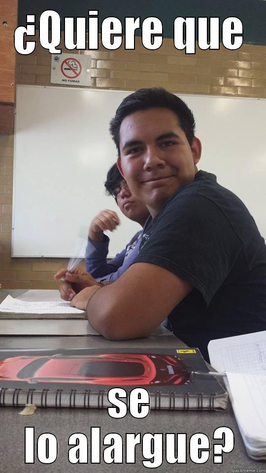 ¿QUIERE QUE SE LO ALARGUE? Misc