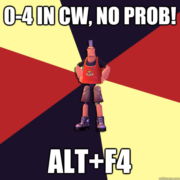 0-4 IN CW, NO PROB! ALT+F4  MicroVolts
