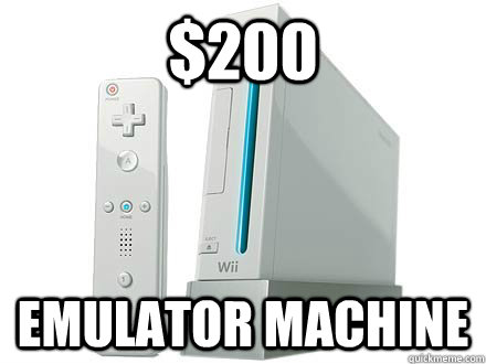 $200 emulator machine - $200 emulator machine  WII Da Best