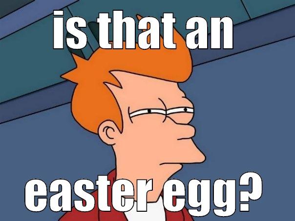 IS THAT AN EASTER EGG? Futurama Fry