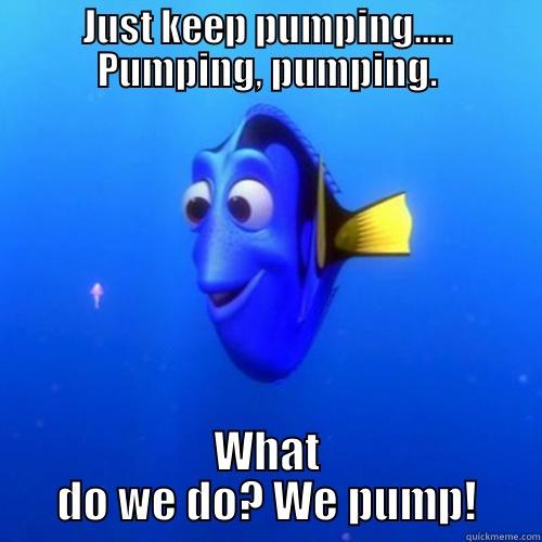 dory exclusive pumper - JUST KEEP PUMPING..... PUMPING, PUMPING. WHAT DO WE DO? WE PUMP! dory