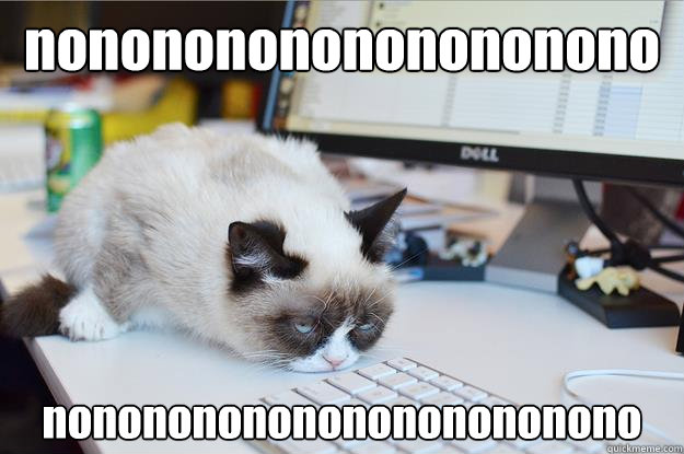 nononononononononono nononononononononononono - nononononononononono nononononononononononono  Grumpy Cat Mouse