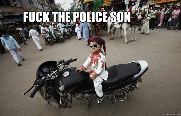 FUCK THE POLICE SON  Little Tykes