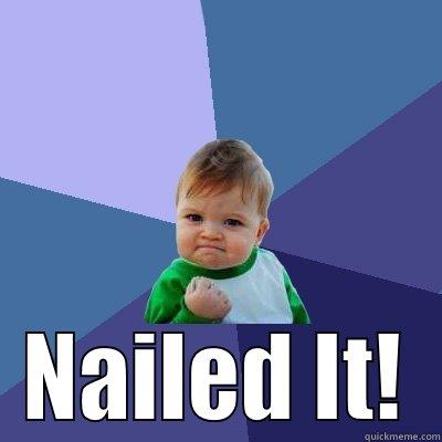 Binders FEST Graphics? -  NAILED IT! Success Kid