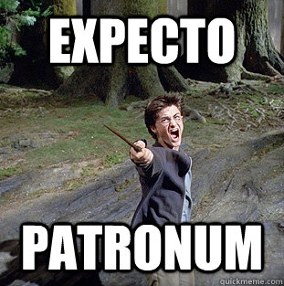 Expecto Patronum  Pissed off Harry