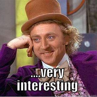  ....VERY INTERESTING Condescending Wonka