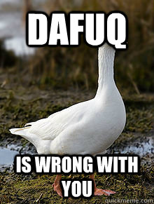DAFUQ IS WRONG WITH YOU - DAFUQ IS WRONG WITH YOU  Gooses answer after TLIs Boombox