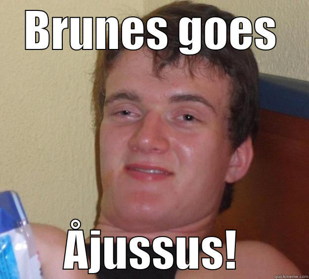 BRUNES GOES ÅJUSSUS! 10 Guy