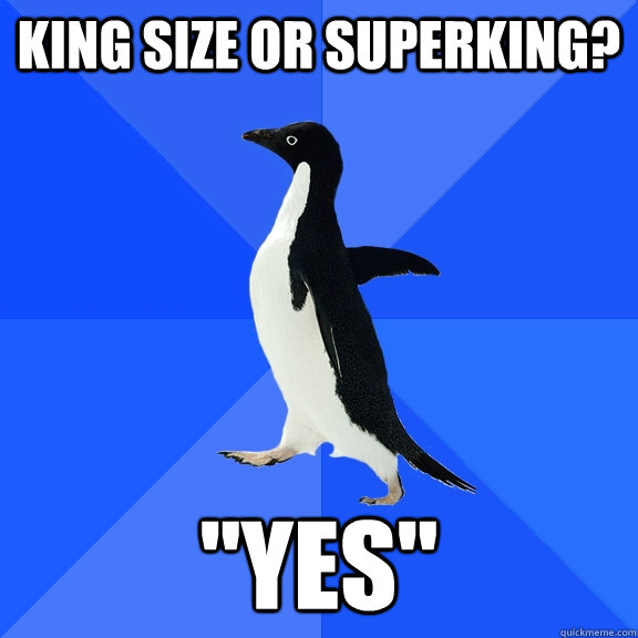 King size or superking? 