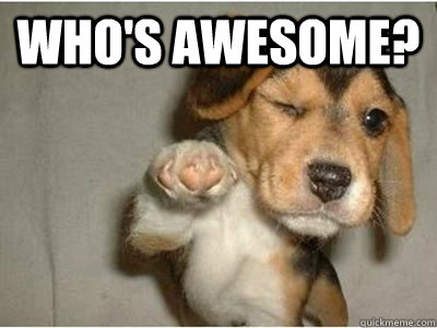Who's awesome?   