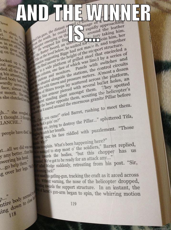 Funny ffvii - AND THE WINNER IS....  Misc